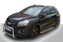 Chevrolet Trax 2012-2023 Frontbügel WT005 (Edelstahl) Foto 1