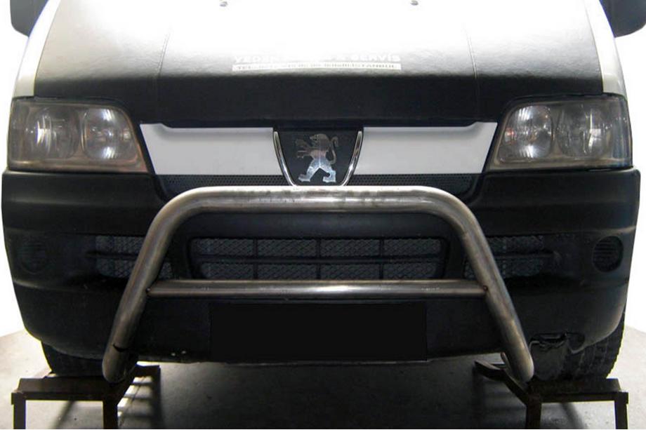 Peugeot Boxer 1994-2006 Frontbügel WT005 (Edelstahl) Image