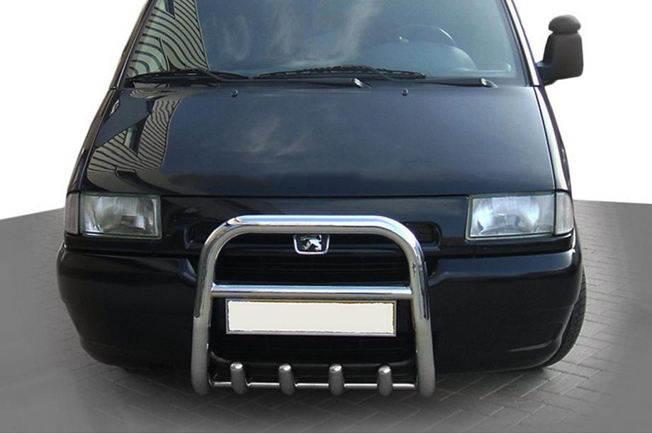 Fiat Scudo 1996-2007 Frontbügel QT006 (Edelstahl) Image