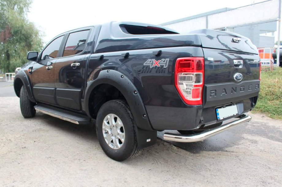Ford Ranger 2011–2022 Heckschutz AK005 (2011-2018, Edelstahl) Foto 2