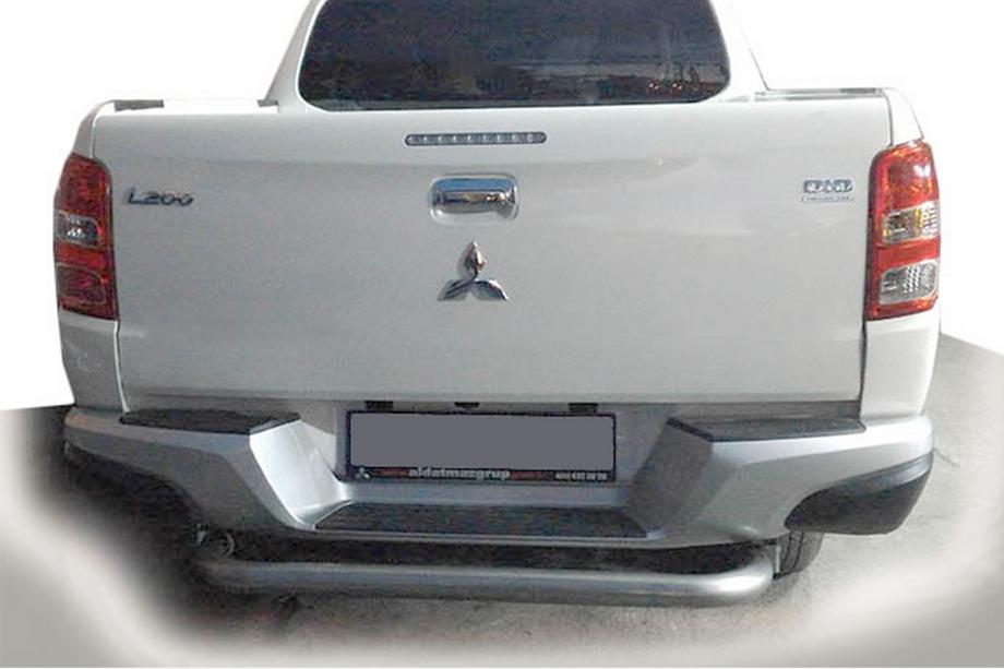 Fiat Fullback 2016- Heckschutz AK007 (Edelstahl) Image