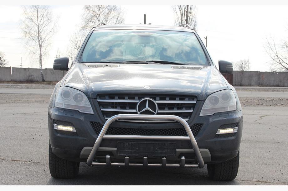 Mercedes ML W164 2005-2011 Frontbügel WT003 (Edelstahl) Image