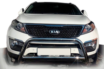Kia Sorento II XM 2009-2014 Frontbügel WT005 (Edelstahl) Foto 1