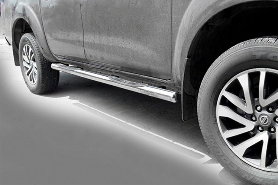 Nissan Navara/NP300 2016- Seitliche Rohre (2 Stk., Edelstahl) Image