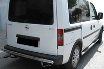 Opel Combo 2002–2012 Heckbügel AK002 (Edelstahl) Foto 1