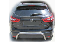 Nissan Qashqai 2014-2021 Heckbügel AK007-2 (Edelstahl) Foto 2
