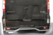 Renault Trafic 2001–2015 Heckschutz AK006 (Edelstahl) Foto 1