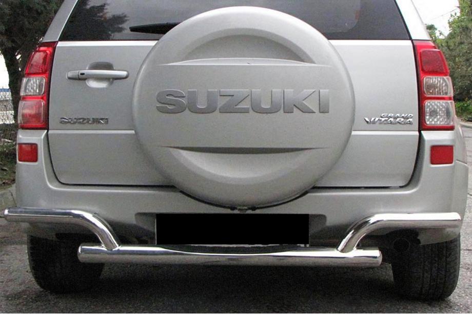 Suzuki Grand Vitara 2005-2017 Heckschutz AK005-2 (Edelstahl) Foto 1