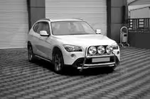 BMW X1 E84 2009-2015 Frontbügel WT018 (Edelstahl) Foto 2