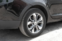 Renault Megane III 2009-2016 Kotflügelverbreiterungen (8 Stk, schwarz) Foto 11