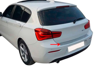 BMW 1 Series F20/F21 2011-2019 Heckstoßstangenabdeckung OmsaLine (für F20, Edelstahl) Foto 3