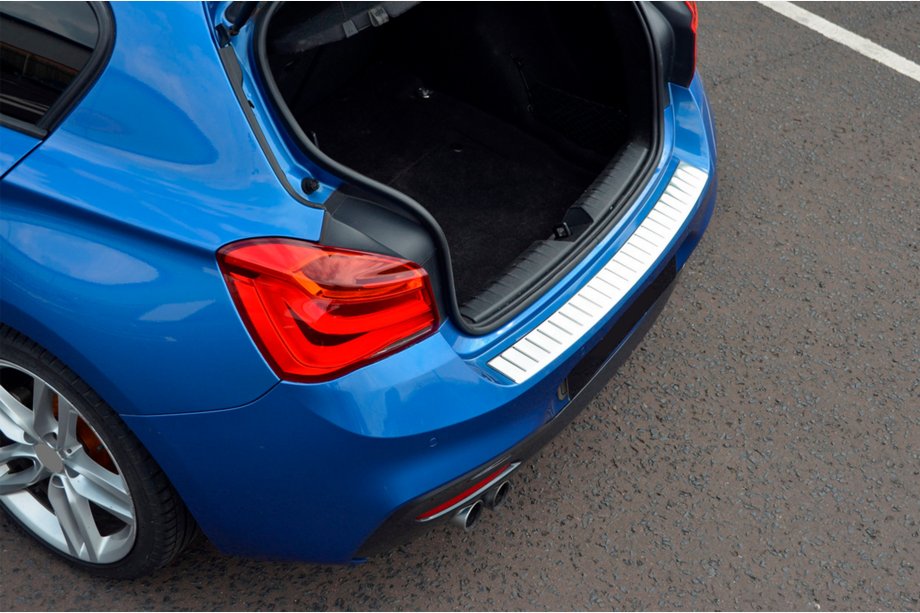 BMW 1 Series F20/F21 2011-2019 Heckstoßstangenabdeckung OmsaLine (für F20, Edelstahl) Foto 2