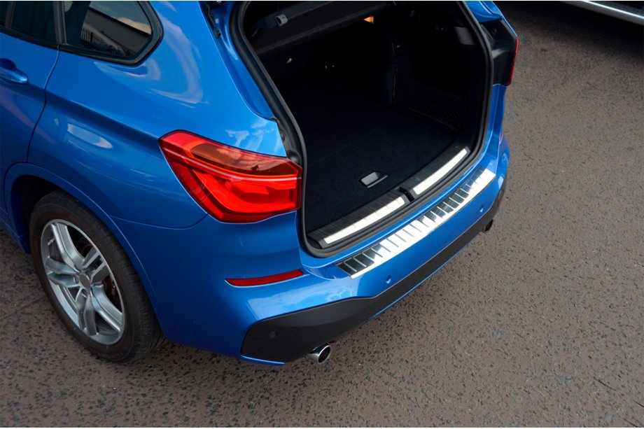 BMW X1 F48 2015-2022 Heckstoßstangenabdeckung OmsaLine (Edelstahl) Foto 4