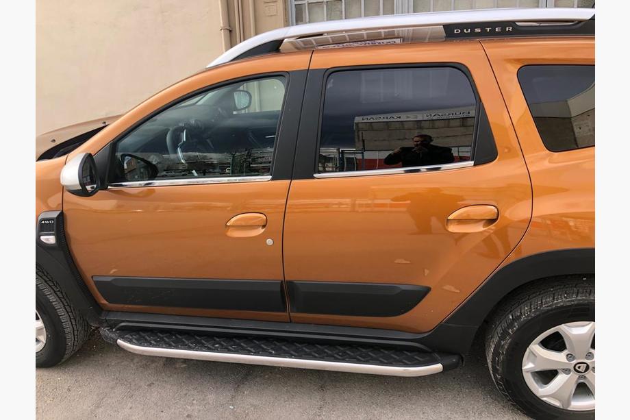 Renault Duster 2018-2024 Fensterunterkante Zierleisten Edelstahl (4 Stk) Foto 4