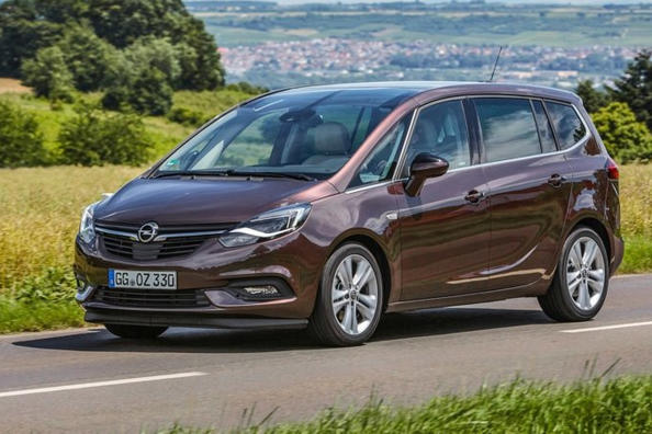 Aktualisierte Kompaktwagen Opel Zafira