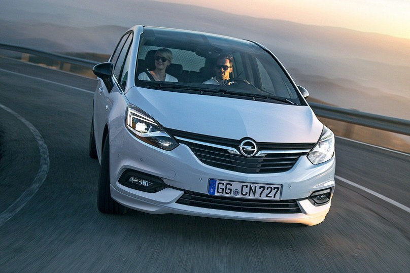 Aktualisierte Kompaktwagen Opel Zafira