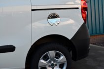 Fiat Doblo II 2010-2022 Tankdeckel Blende OmsaLine Edelstahl Foto 3