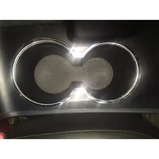 Ringe für Getränkehalter (Edelstahl) Hyundai IX-35 2010-2015 Foto 4