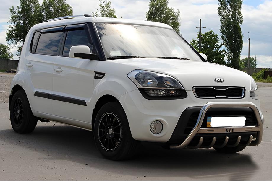 Kia Soul I 2008-2013 Frontbügel (Edelstahl) 60 mm, ohne Schriftzug Foto 3