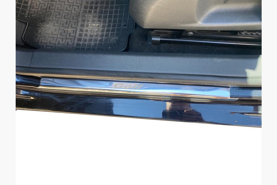 Volkswagen Golf 6 2008-2014 Einstiegsleisten Carmos V1 Edelstahl 4-türig Foto 3