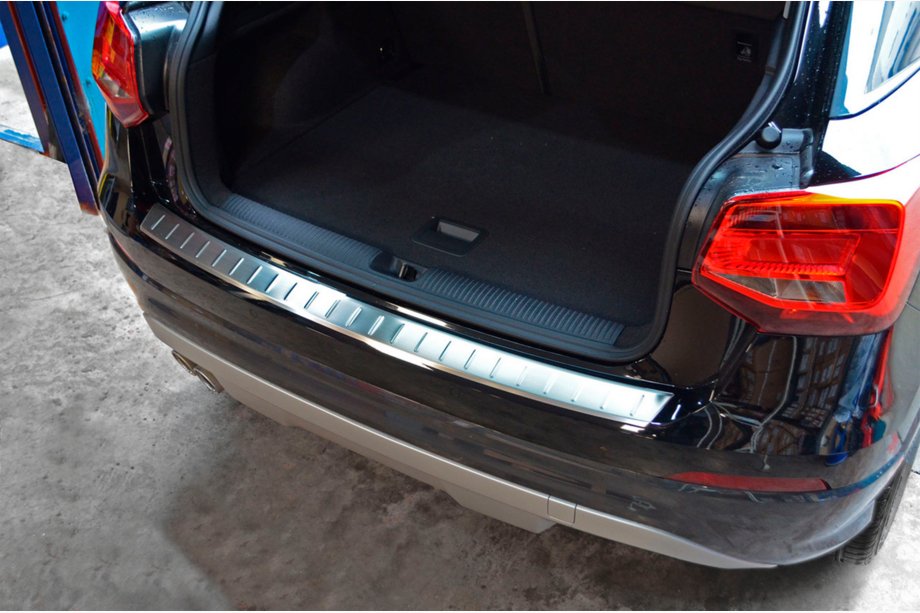 Audi Q2 2016- Heckstoßstangenabdeckung OmsaLine (Edelstahl) Image
