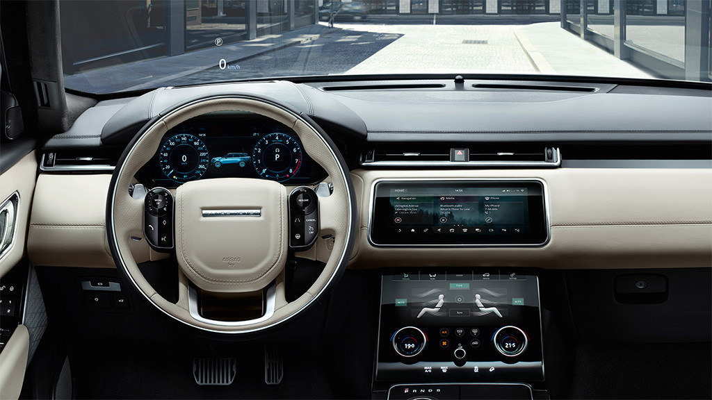 Übersicht eines SUV Range Rover Velar
