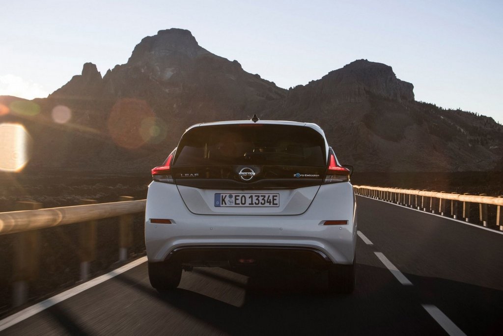 Elektrische Heckklappe Nissan Leaf der zweiten Generation