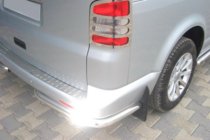 Volkswagen T6 2015-2024 Hintere Eckschutzrohre AK003 (2 Stk., Edelstahl) Foto 6