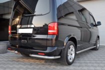 Volkswagen T6 2015-2024 Hintere Eckschutzrohre AK003 (2 Stk., Edelstahl) Foto 2