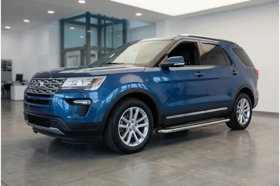 Ford Explorer 2011-2019 Seitenschweller Maydos V2 (2 Stk., Aluminium & Edelstahl) Image