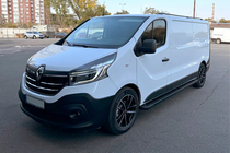 Nissan NV300/Primastar 2016- Trittbretter Allmond Black (2 Stk., Aluminium) Foto 6