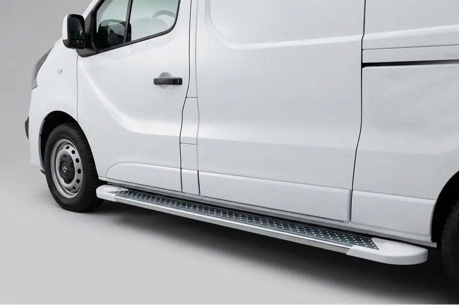 Nissan NV300/Primastar 2016- Seitenschweller Allmond White (2 Stk., Aluminium) Foto 1