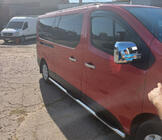 Nissan NV300/Primastar 2016- Seitliche Rohre (2 Stk., Edelstahl) Foto 2