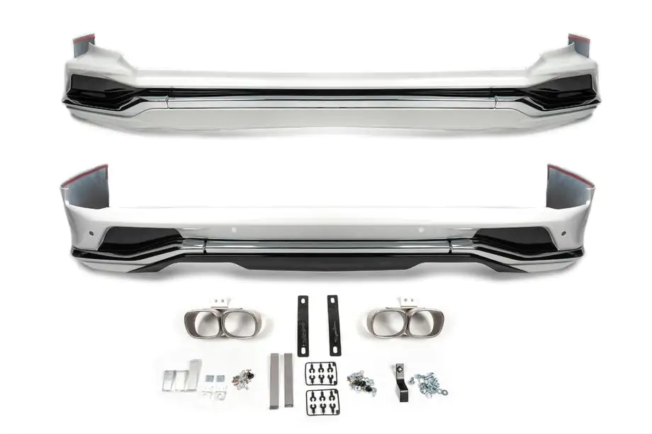 Lexus LX570/450d 2008-2022 Bodykit Satz (Modellista) Schwarz Foto 1