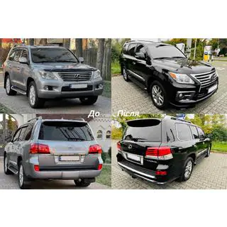 Facelift Bodykit Auto 2008-2012 auf 2012-2016 F-Sport Foto 3