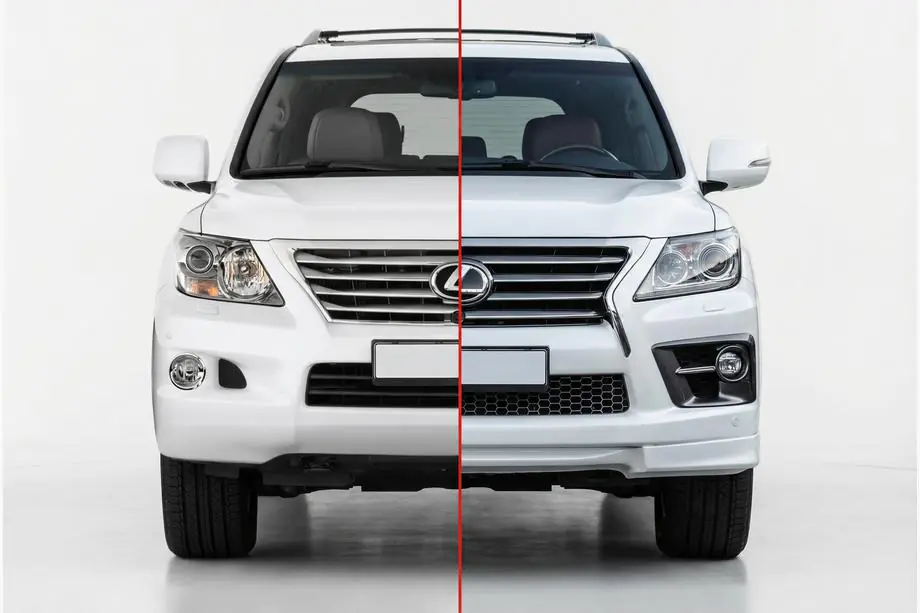 Lexus LX570/450d 2008-2022 Facelift Bodykit Auto 2008-2012 auf 2012-2016 F-Sport Foto 1