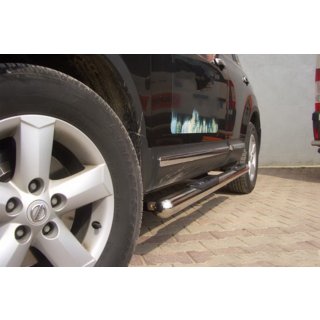 Seitliche Rohre (2 Stk., Edelstahl) Nissan Qashqai 2010-2014 Foto 4