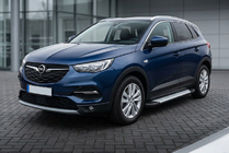Opel Grandland X 2017- Seitenschweller Allmond Grey (2 Stk, Aluminium) Foto 1