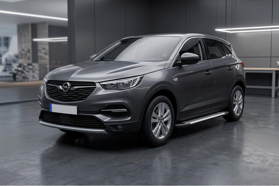 Opel Grandland X 2017- Trittbretter Line (2 Stk, Aluminium) Image