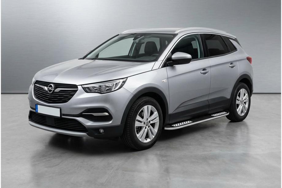 Opel Grandland X 2017- Seitenschweller Tayga V2 (2 Stk, Aluminium) Image