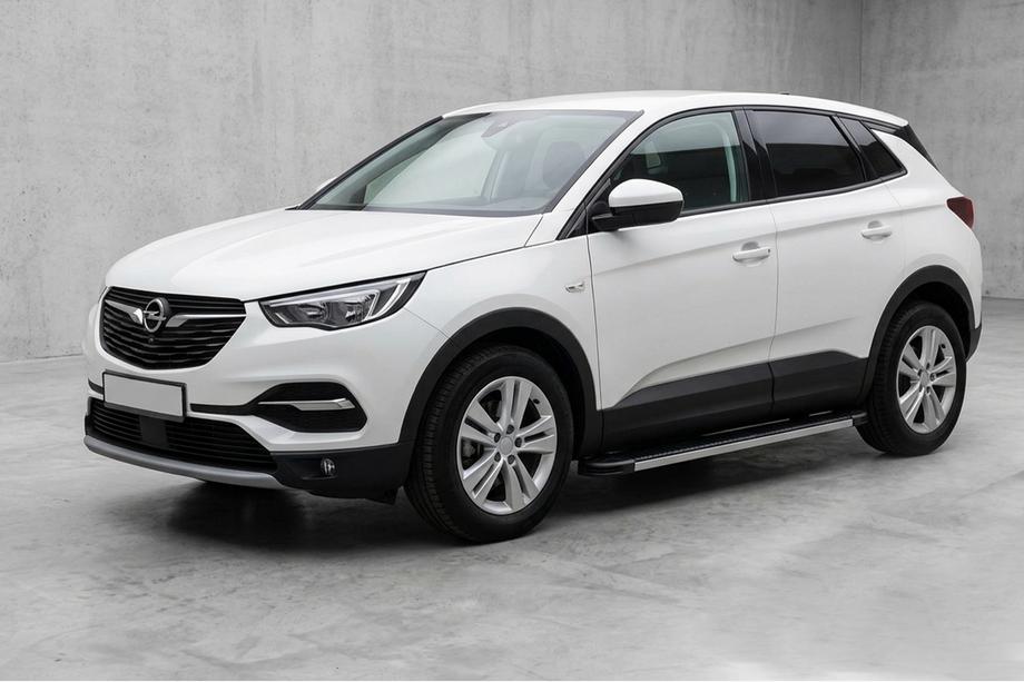 Opel Grandland X 2017- Seitenschweller Maya V1 (2 Stk., Aluminium) Foto 1