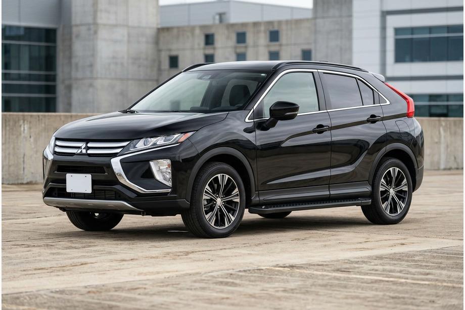 Mitsubishi Eclipse Cross 2017- Trittbretter Allmond Black (2 Stk., Aluminium) Image