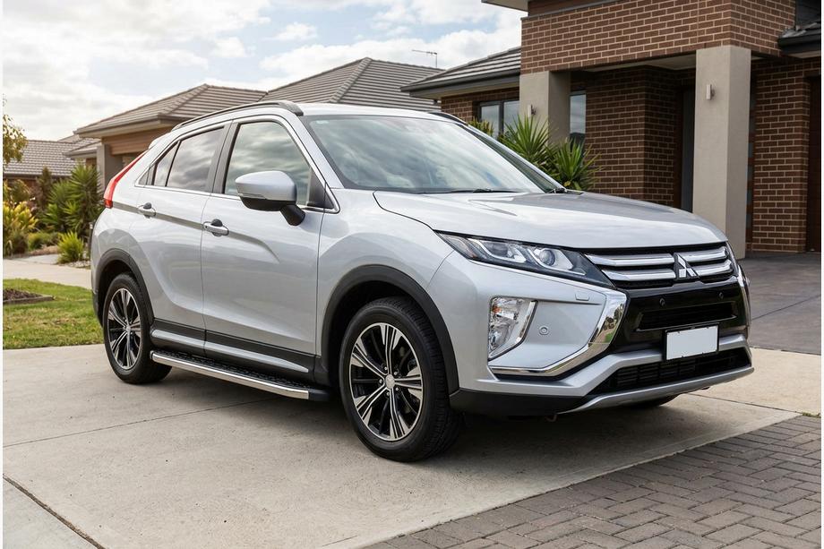 Mitsubishi Eclipse Cross 2017- Trittbretter BlackLine (2 Stk, Aluminium) Image