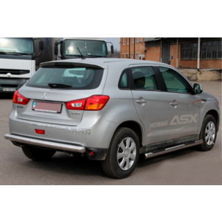 Seitliche Rohre BB002 (2 Stk., Edelstahl) Mitsubishi Eclipse Cross 2017- Foto 4