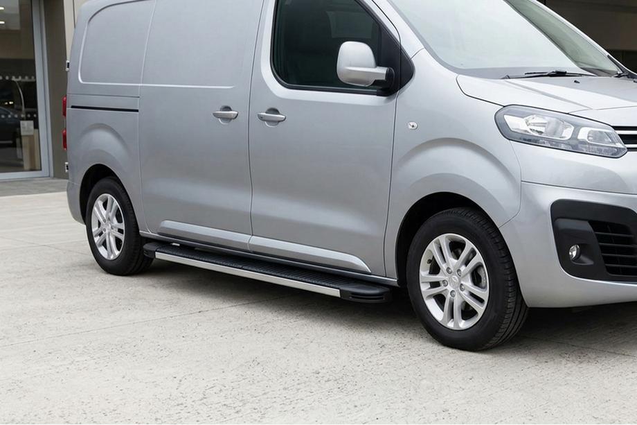 Citroen Jumpy/Dispatch 2017- Seitenschweller Maya V1 (2 Stk., Aluminium) Image