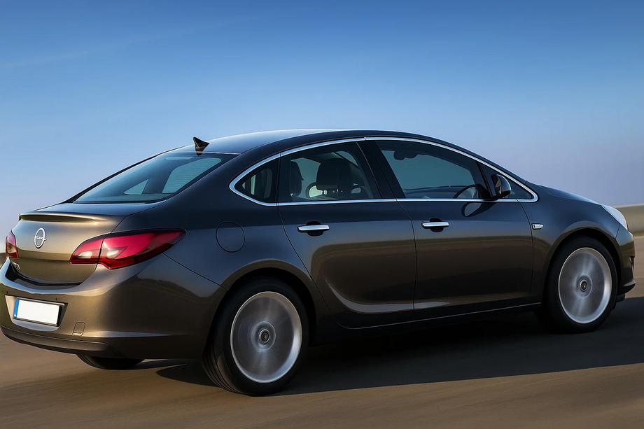 Opel Astra J 2009-2015 Komplett Fensterrahmen Abdeckung Edelstahl 12-tlg Sedan Foto 1
