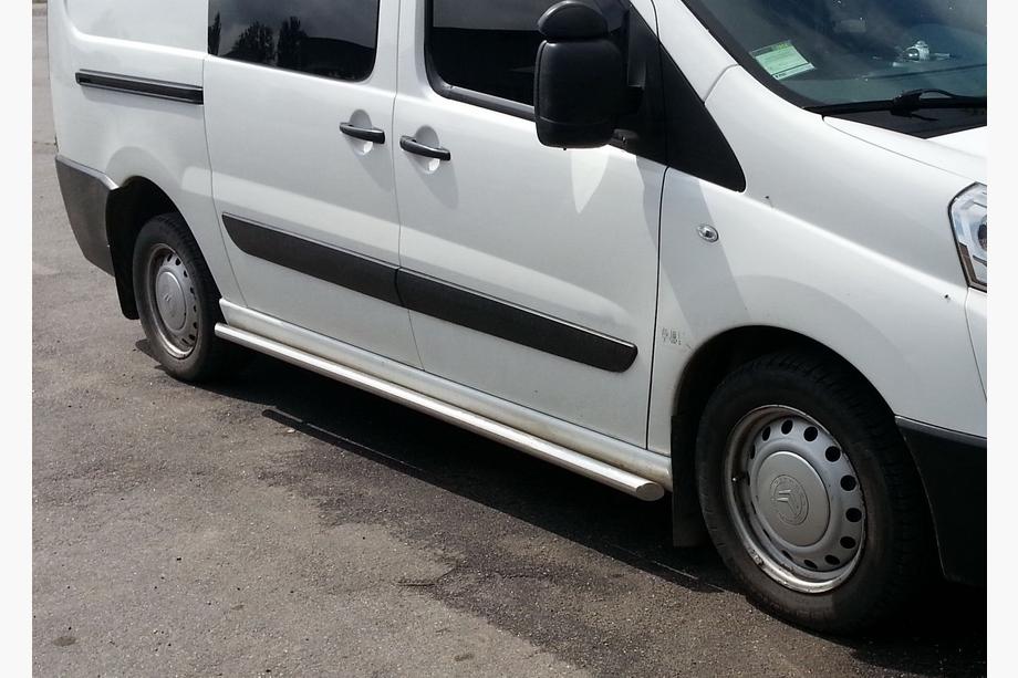 Peugeot Expert 2007-2016 Seitliche Rohre (2 Stk., Edelstahl) Image