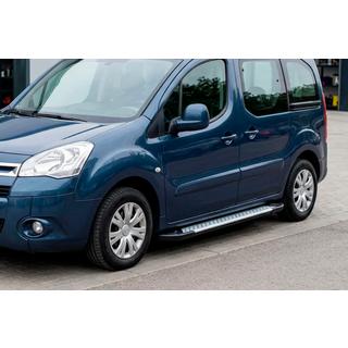 Trittbretter Allmond Grey (2 Stk., Alu) Peugeot Partner Tepee 2008-2018 Foto 1