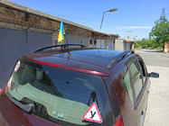 Renault Scenic/Grand 2003-2009 Dachreling Schwarz (2 Stk) Langer Radstand (Grande) Foto 9