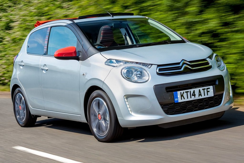 Übersicht Fließheck Citroen C1 der zweiten Generation